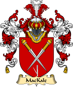 Scottish Family Coat of Arms (v.25) MacKale or MacKail