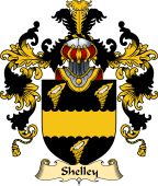 English Family Coat of Arms (v.25) Shelley