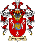 English Family Coat of Arms (v.25) Wadsworth