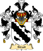 English Family Coat of Arms (v.25) Strait (s)