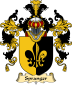 English Family Coat of Arms (v.25) Spranger