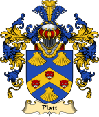 English Family Coat of Arms (v.25) Platt