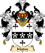 Irish Family Coat of Arms (v.25) Madoc or Madox