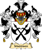 English Family Coat of Arms (v.25) Maddison