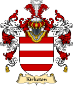 English Family Coat of Arms (v.25) Kirketon