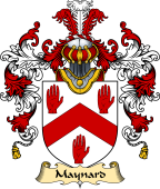 English Family Coat of Arms (v.25) Maynard