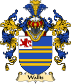 Irish Family Coat of Arms (v.25) Wallis