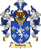 English Family Coat of Arms (v.25) Holland