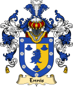 Irish Family Coat of Arms (v.25) Ennis