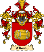 Irish Family Coat of Arms (v.25) O'Ronan