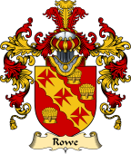 Irish Family Coat of Arms (v.25) Rowe