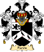 English Family Coat of Arms (v.25) Parvis