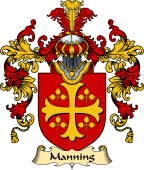 English Family Coat of Arms (v.25) Manning