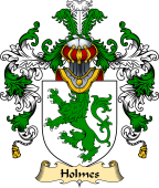 Irish Family Coat of Arms (v.25) Holmes