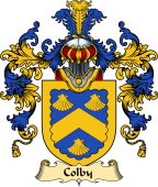 English Family Coat of Arms (v.25) Colby