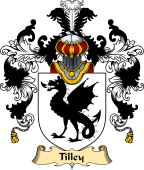 English Family Coat of Arms (v.25) Tilley