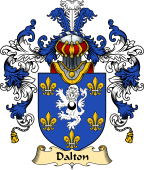 Irish Family Coat of Arms (v.25) Dalton