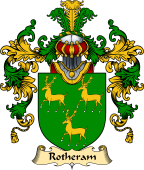 English Family Coat of Arms (v.25) Rotheram