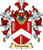 English Family Coat of Arms (v.25) Ponsonby