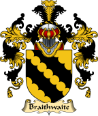 English Family Coat of Arms (v.25) Braithwaite