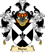 English Family Coat of Arms (v.25) Nurse