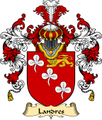 Welsh Family Coat of Arms (v.25) Landres (or Landry of Llanddowror, Carmanthenshire)