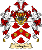 English Family Coat of Arms (v.25) Benington