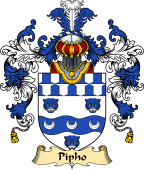 Irish Family Coat of Arms (v.25) Pipho or Phypoe