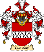 Scottish Family Coat of Arms (v.25) Crawford