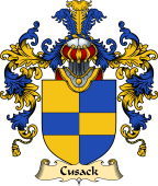 Irish Family Coat of Arms (v.25) Cusack