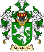 Irish Family Coat of Arms (v.25) MacGlinchy or Clinchy