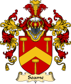 English Family Coat of Arms (v.25) Soame