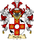 English Family Coat of Arms (v.25) Hartley