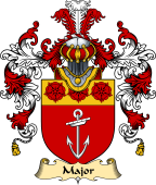 English Family Coat of Arms (v.25) Major or Mayor