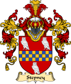 Welsh Family Coat of Arms (v.25) Stepney (of Prendergast, Pembrokeshire)