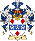 English Family Coat of Arms (v.25) Purnell