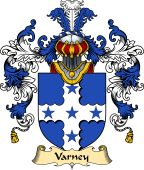 English Family Coat of Arms (v.25) Varney