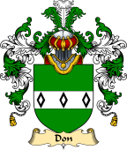 English Family Coat of Arms (v.25) Don