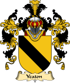 English Family Coat of Arms (v.25) Yeaton