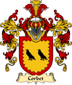 Scottish Family Coat of Arms (v.25) Corbet