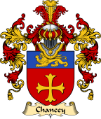 English Family Coat of Arms (v.25) Chancey