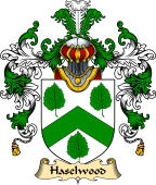 English Family Coat of Arms (v.25) Haselwood