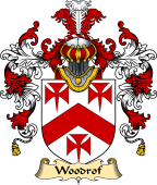 English Family Coat of Arms (v.25) Woodrof or Woodrow