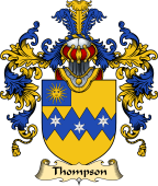 English Family Coat of Arms (v.25) Thompson II