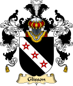 English Family Coat of Arms (v.25) Glisson