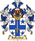 Scottish Family Coat of Arms (v.25) Ballentine or Ballantyne