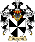 English Family Coat of Arms (v.25) Blackerby