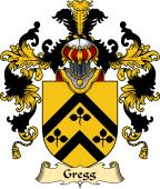 English Family Coat of Arms (v.25) Gregg