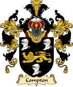 English Family Coat of Arms (v.25) Compton