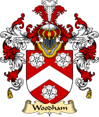 English Family Coat of Arms (v.25) Woodham